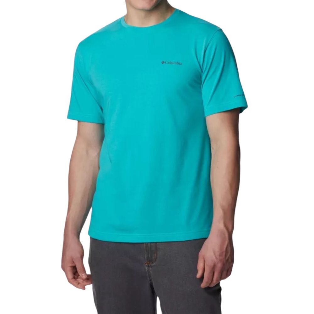 Columbia PFG Omni-Shade Tee Men's Medium Performance Shirt UPF 50 Sun Protection